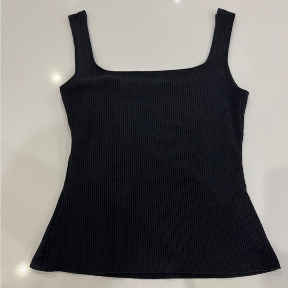 Reformation Ossie Knit Tank - Black Ribbed - size medium - Picture 3 of 7